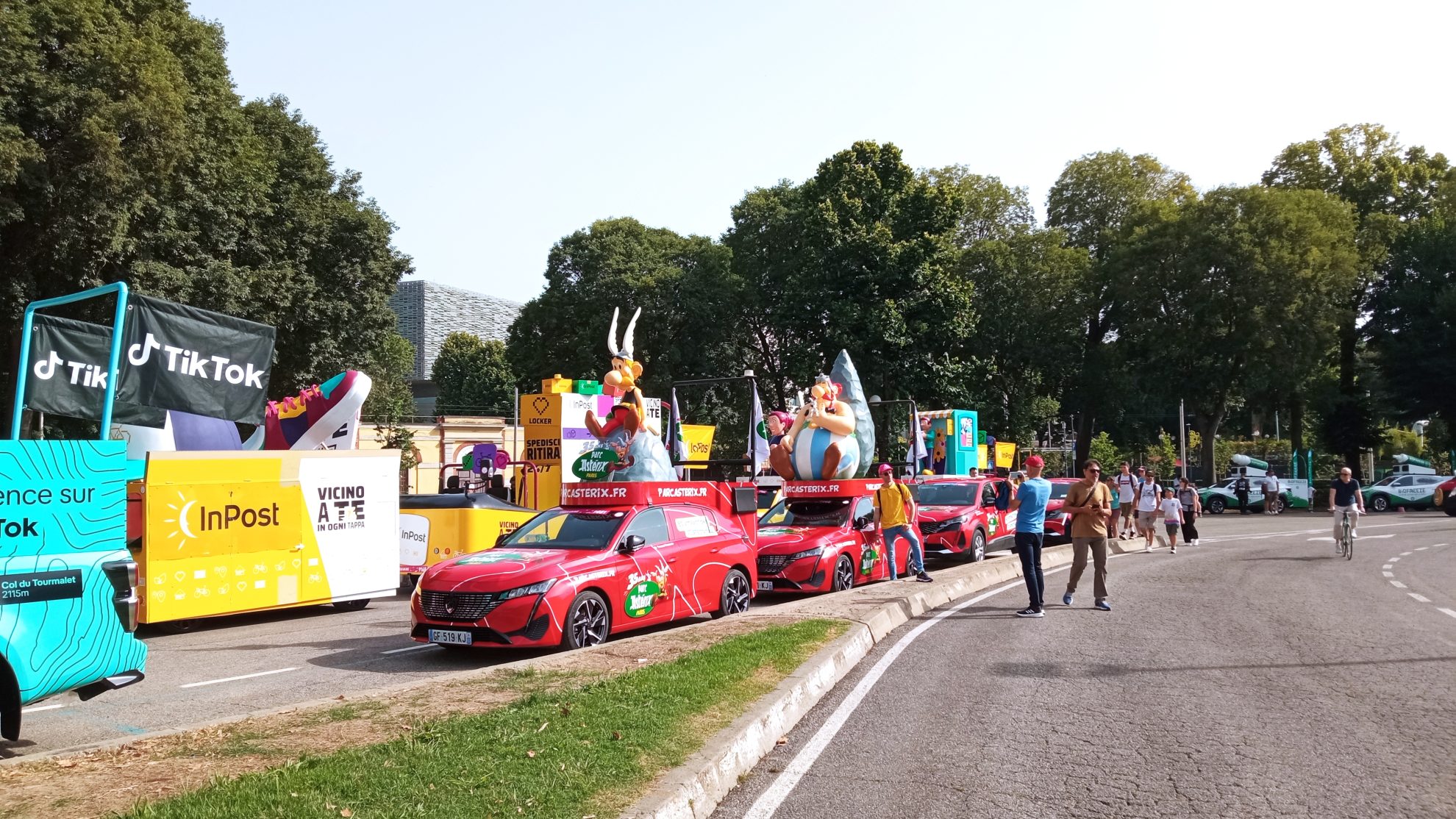 Tour de France 2024 Firenze carovana